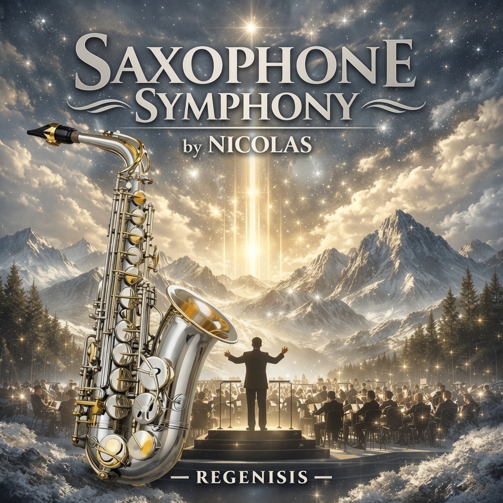 SAXOPHONE SYMPHONY background